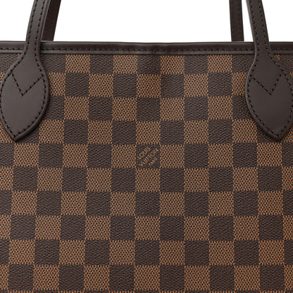 Louis Vuitton Damier Ebene Neo Neverfull MM Rose Ballerine 7 of 9