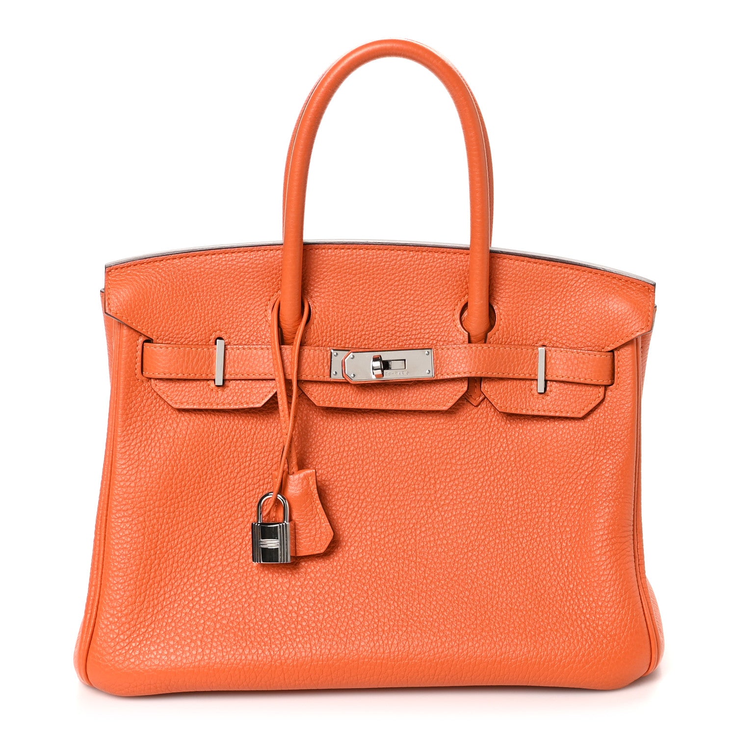 Hermes Togo BIRKIN 30 Orange 1 of 12