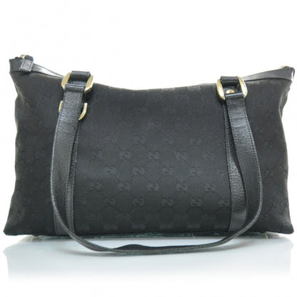 Gucci Monogram Abbey Medium Tote Black 1 of 12