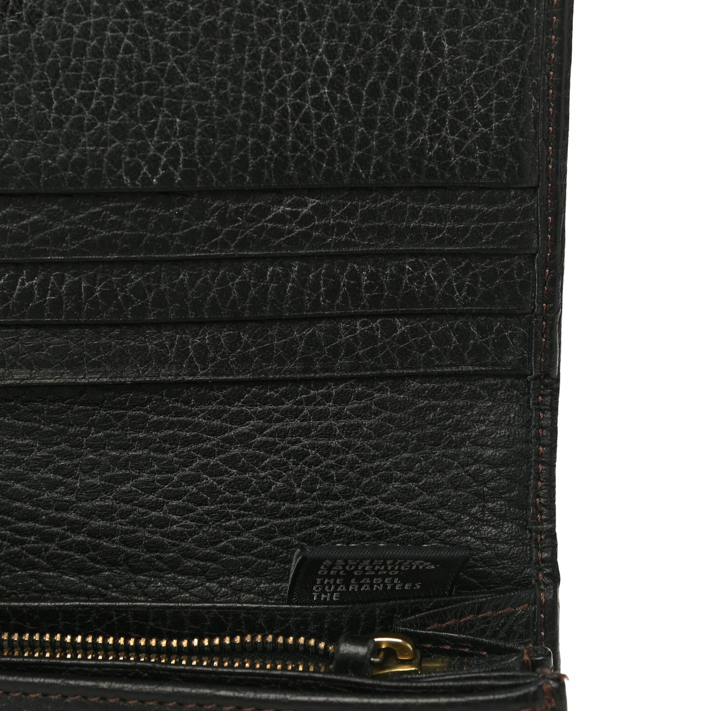 Zucchino Continental Wallet Black