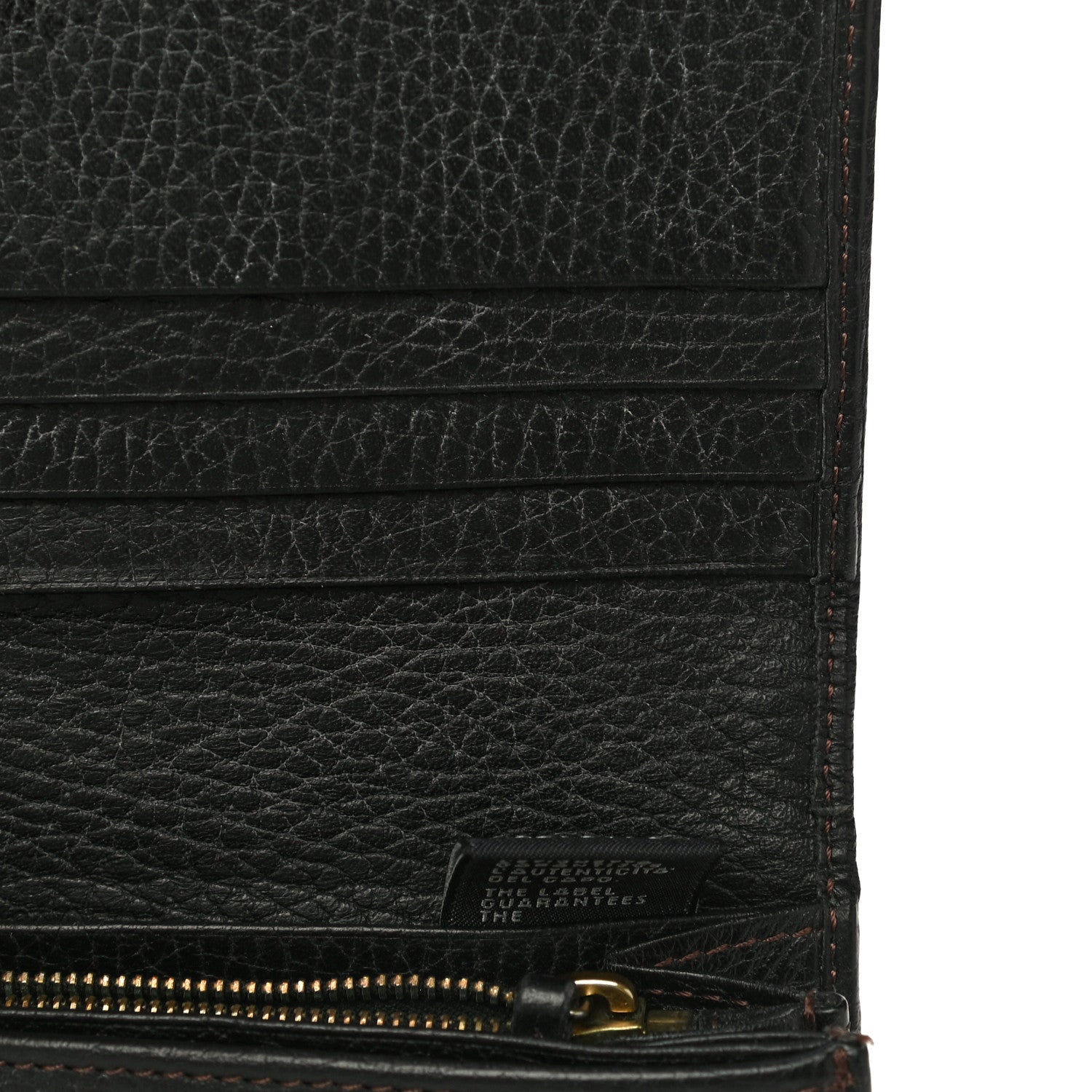 Fendi Zucchino Continental Wallet Black 10 of 12