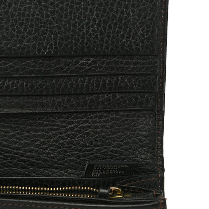 Fendi Zucchino Continental Wallet Black 10 of 12