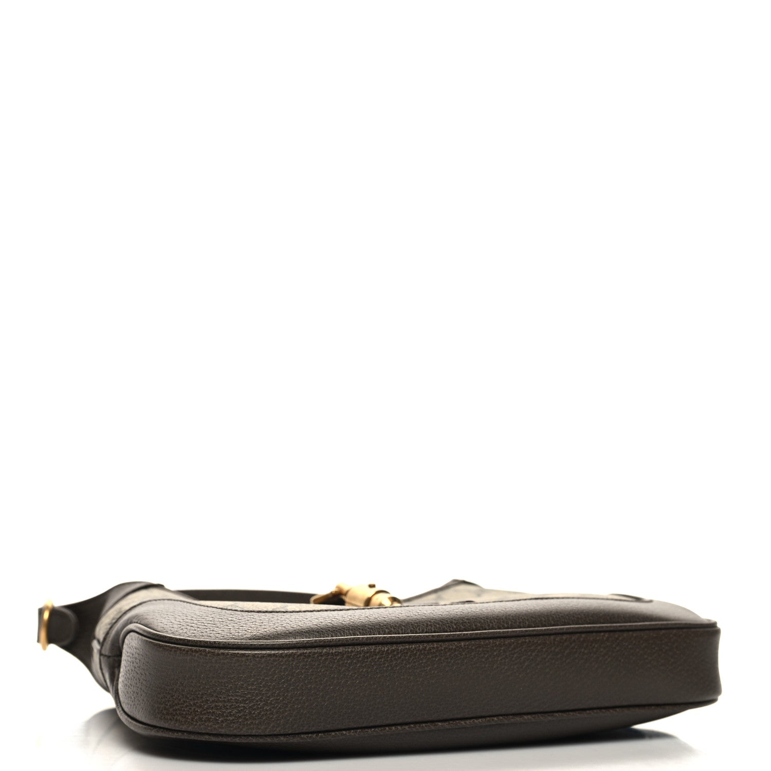 Gucci X BALENCIAGA BB Supreme Monogram Calfskin Web Small Jackie 1961 Hobo Beige Ebony 4 of 11