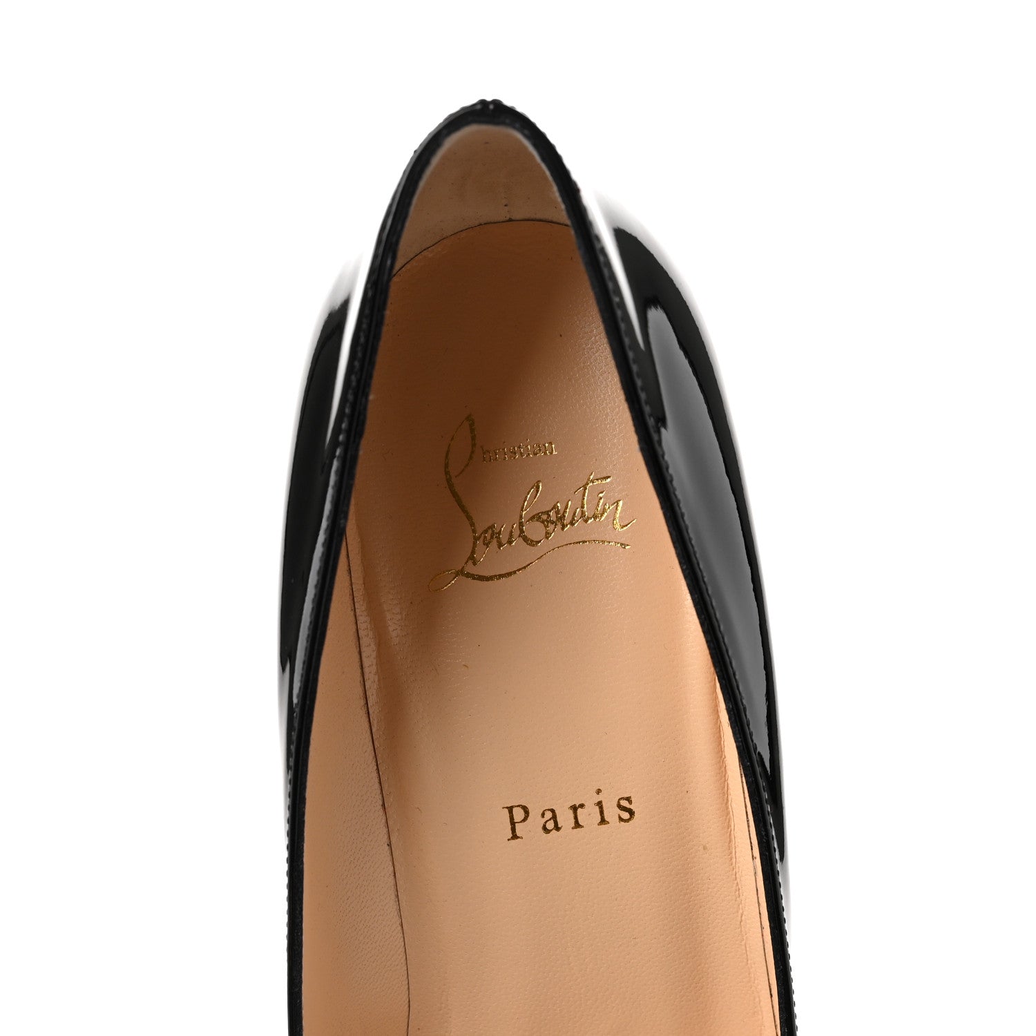 Christian Louboutin Patent Pigalle Plato 100 Pumps 40.5 Black 7 of 8