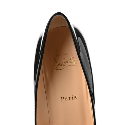 Christian Louboutin Patent Pigalle Plato 100 Pumps 40.5 Black 7 of 8