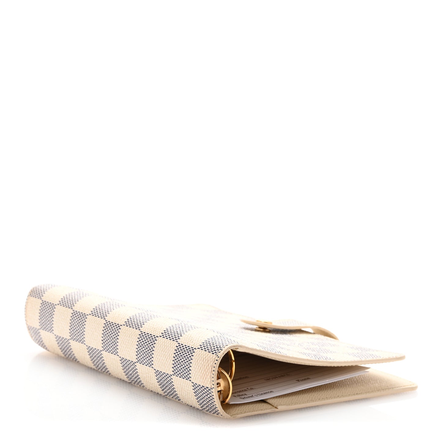 Damier Azur Medium Ring Agenda Cover