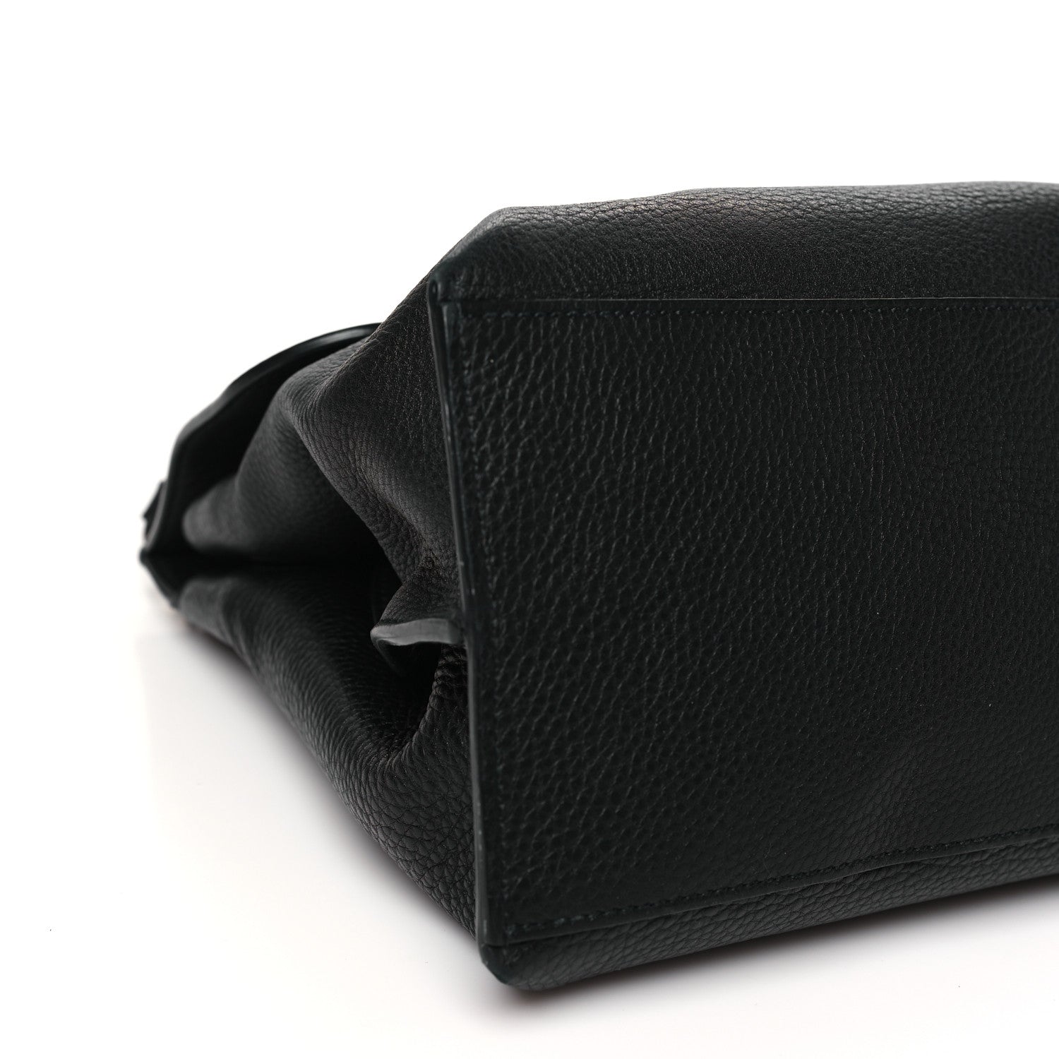 Gucci Cellarius Calfskin Medium Bamboo Daily Top Handle Bag Black 8 of 10