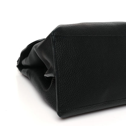 Gucci Cellarius Calfskin Medium Bamboo Daily Top Handle Bag Black 8 of 10
