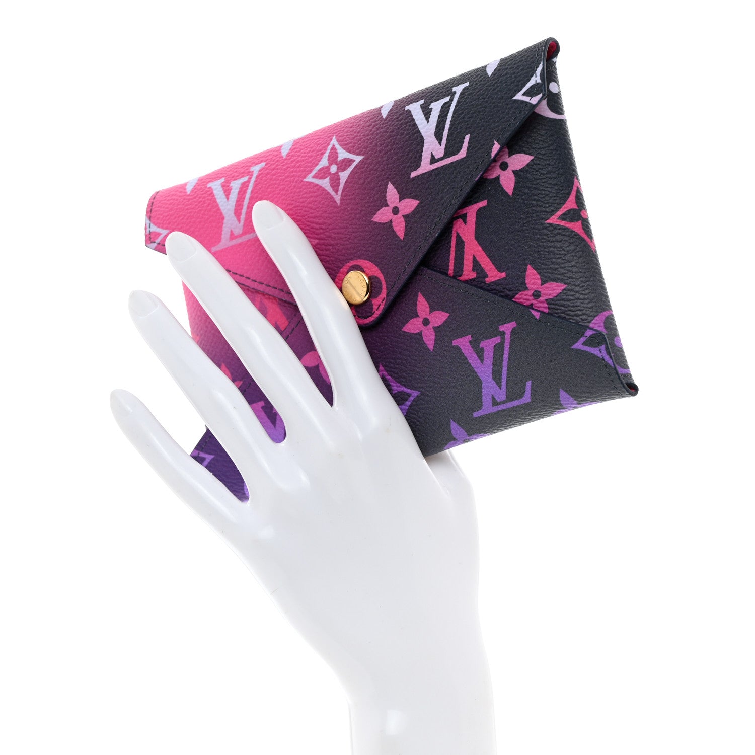Louis Vuitton Monogram Spring In The City Medium Kirigami Pochette Insert Midnight Fuchsia 2 of 7