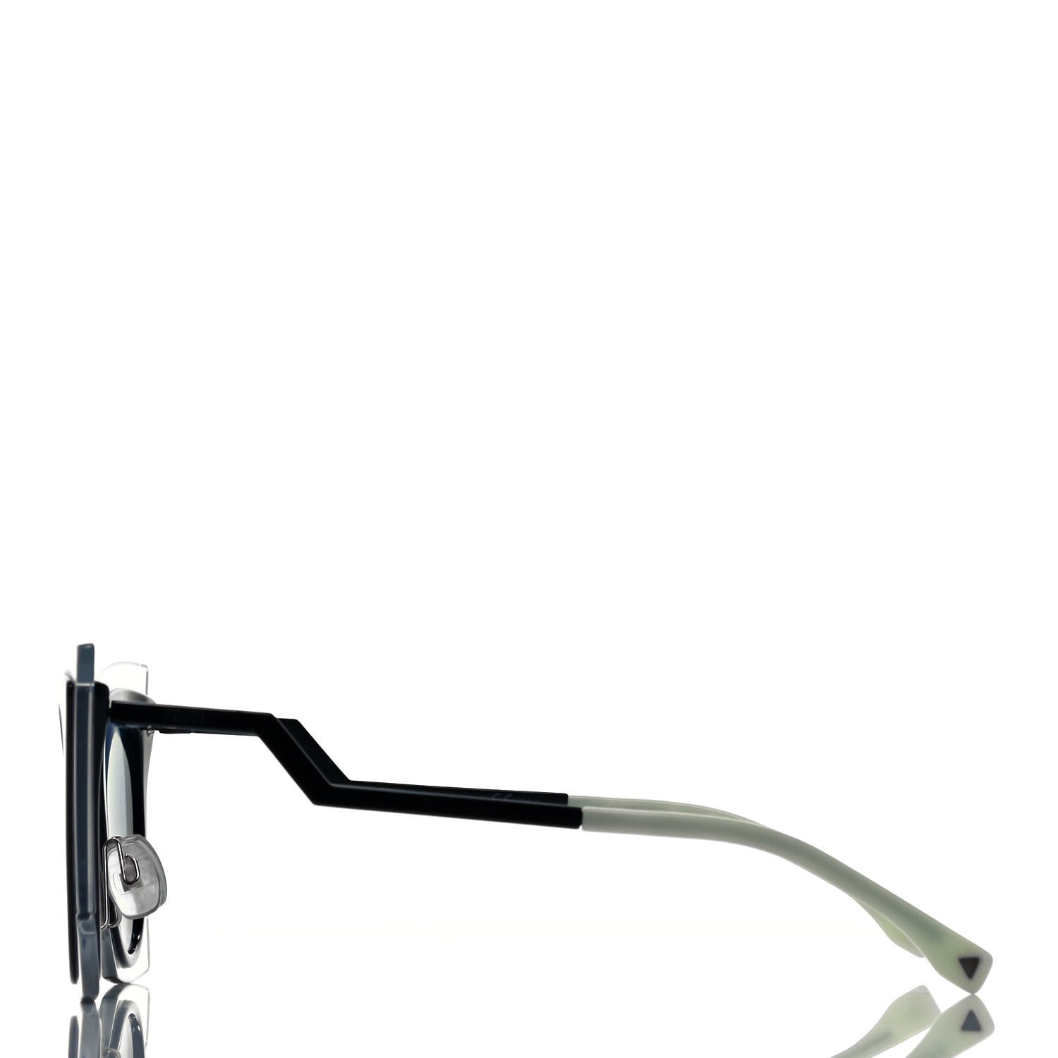 Fendi Cat Eye Orchidea Sunglasses FF 0117/S Crystal Black 3 of 7
