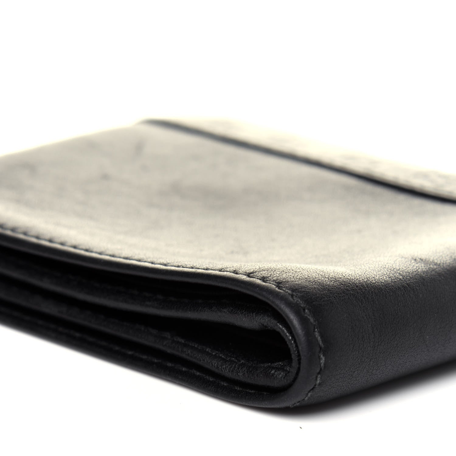 Gucci Guccissima Calfskin Bi-Fold Wallet Black 11 of 13
