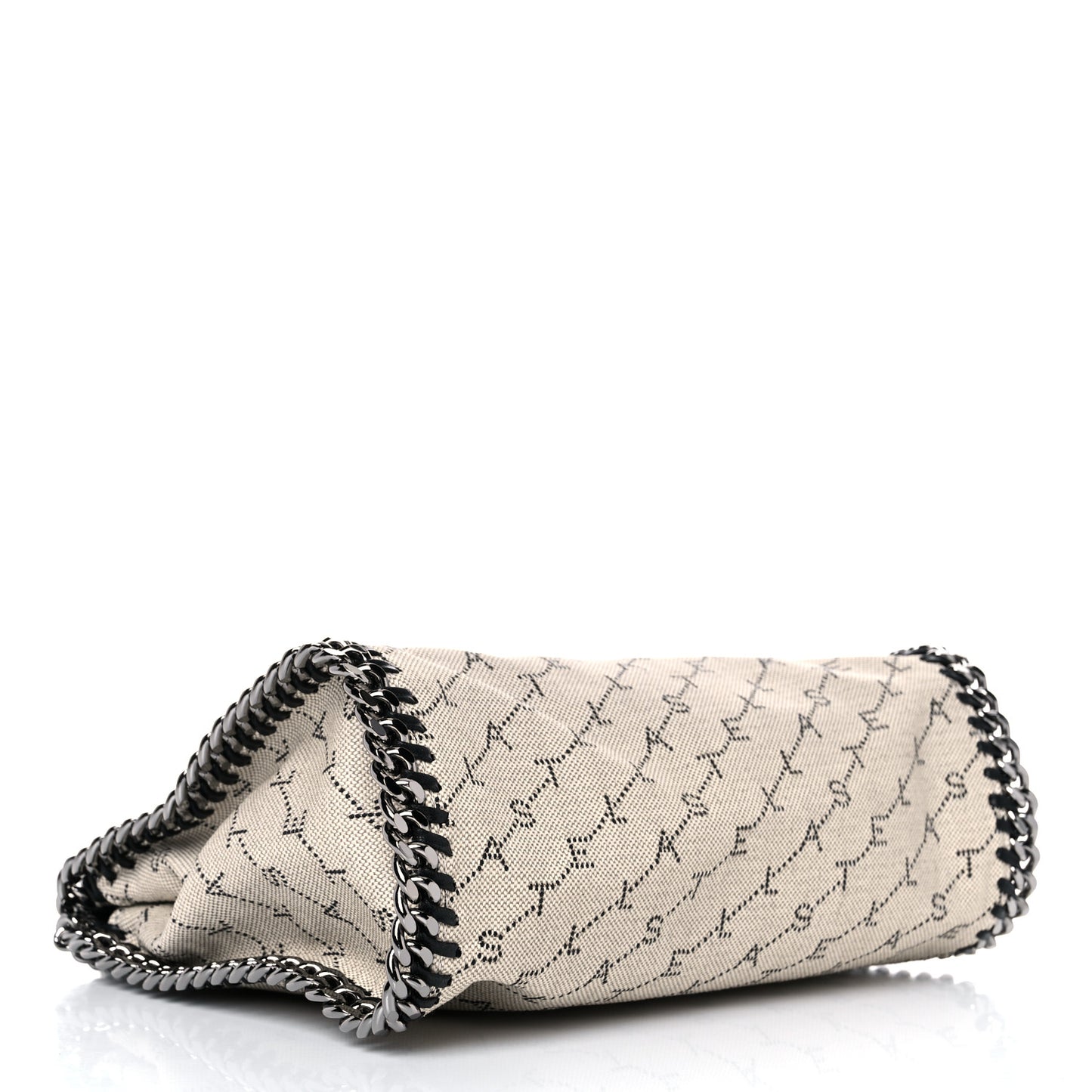 Canvas Logo Mini Falabella Tote Sand