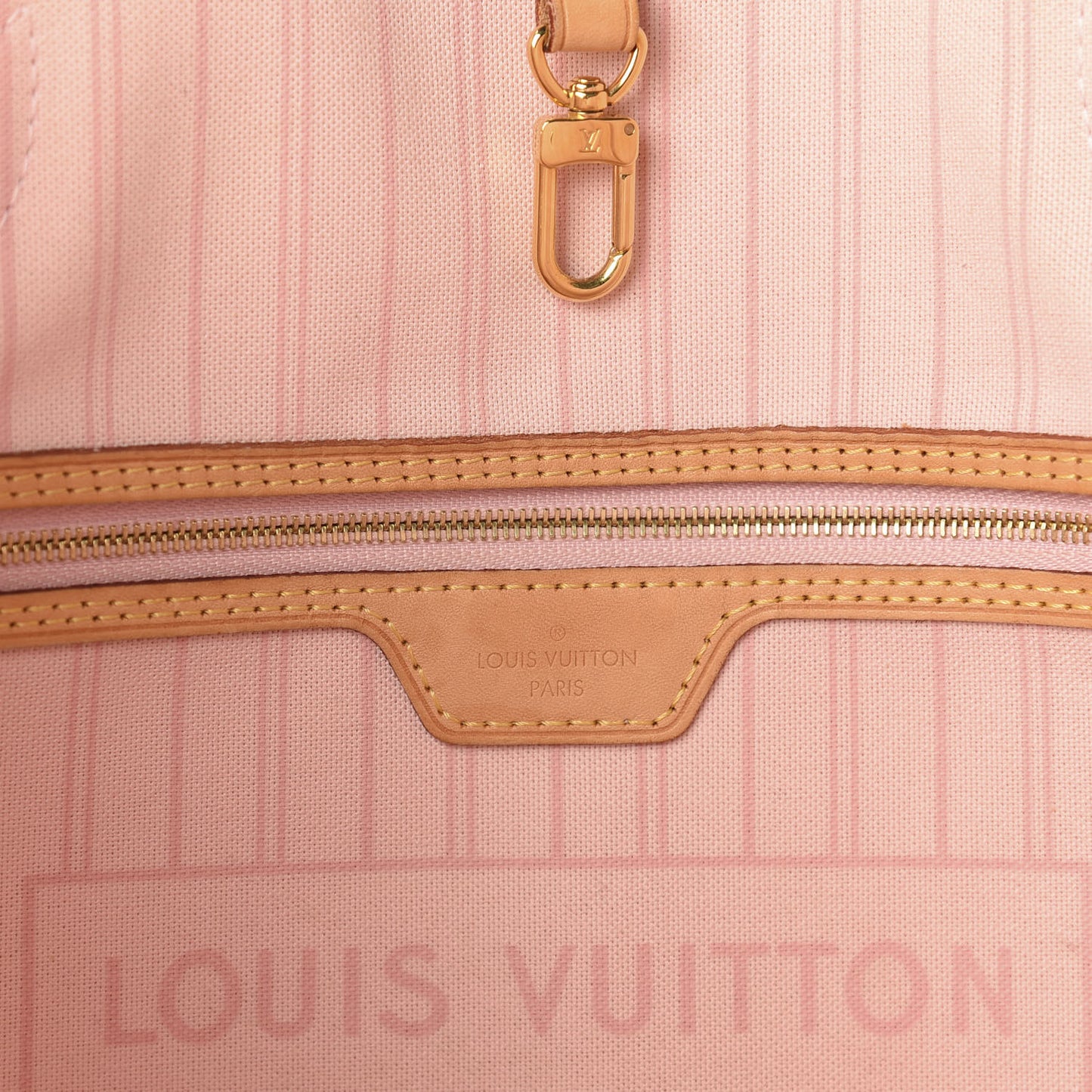 Damier Azur Neo Neverfull MM Rose Ballerine