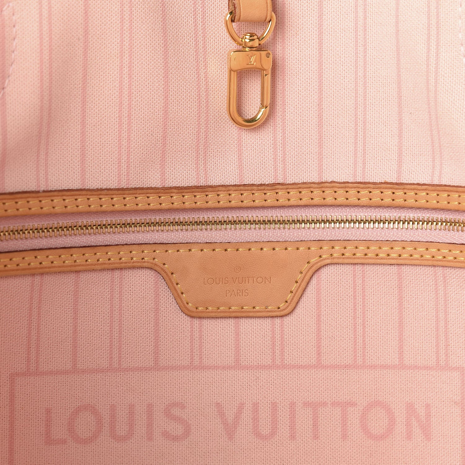 Louis Vuitton Damier Azur Neo Neverfull MM Rose Ballerine 9 of 11