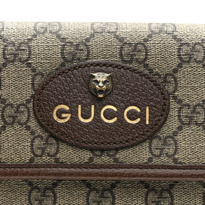 Gucci GG Supreme Monogram Neo Vintage Web Belt Bag Brown 9 of 11