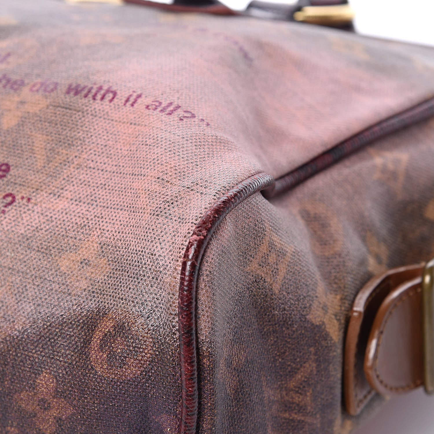 Louis Vuitton Monogram Karung Graduate Jokes Bag 11 of 16