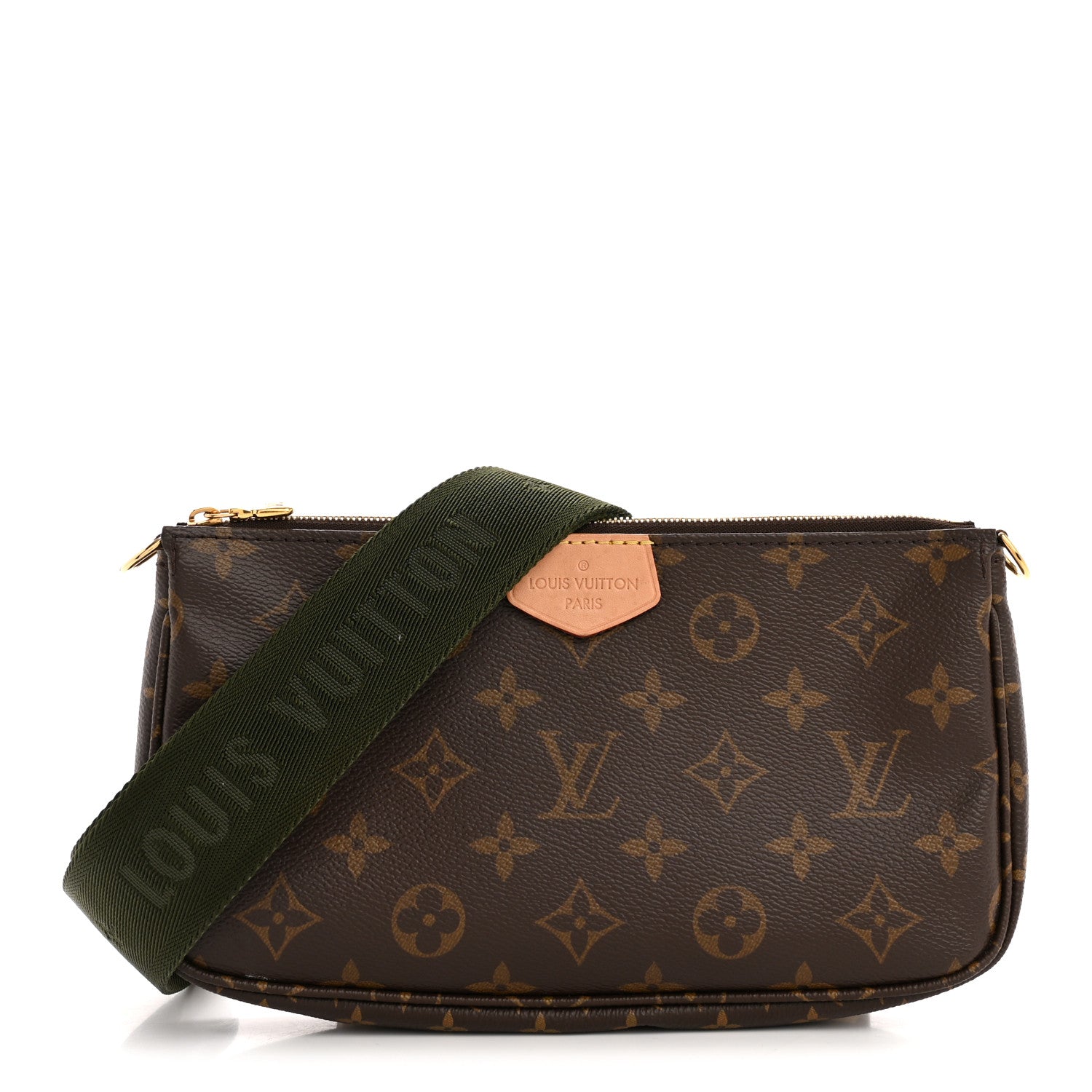 Louis Vuitton Monogram Multi Pochette Accessories Large Pochette Kaki 1 of 13