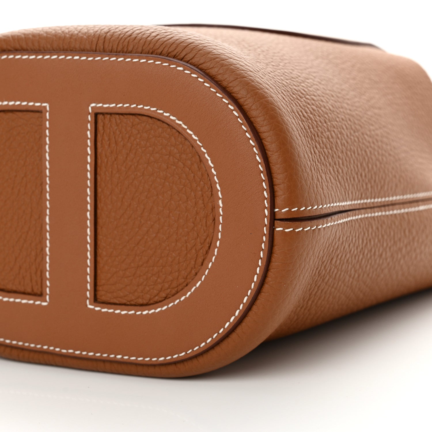 Hermes Taurillon Clemence Swift In-The-Loop 18 Bag Gold 10 of 11