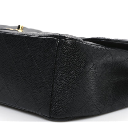 Chanel Caviar Quilted Maxi Double Flap Black 10 of 11
