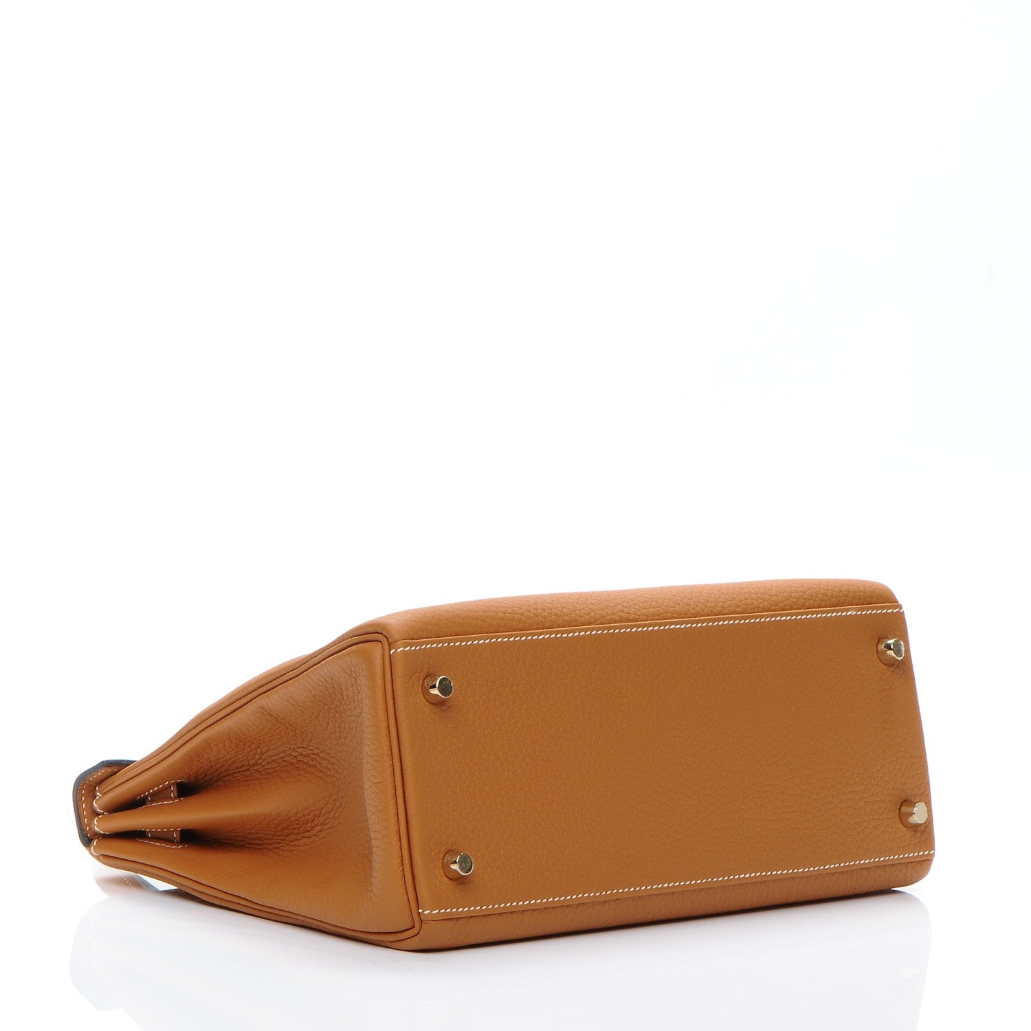 Hermes Taurillon Clemence Kelly Retourne 28 Toffee 6 of 29