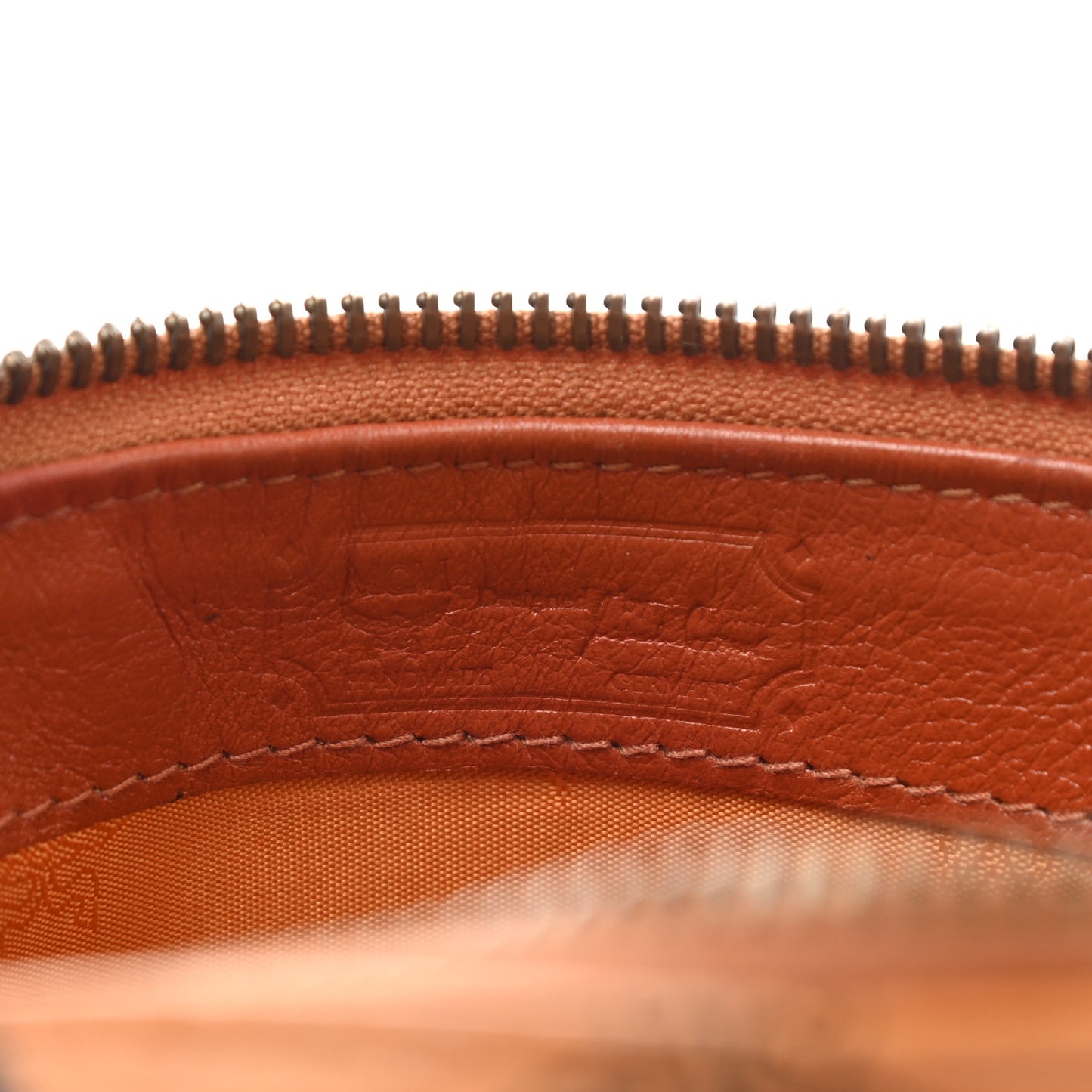 Visetos Mini Boston Bag Cognac