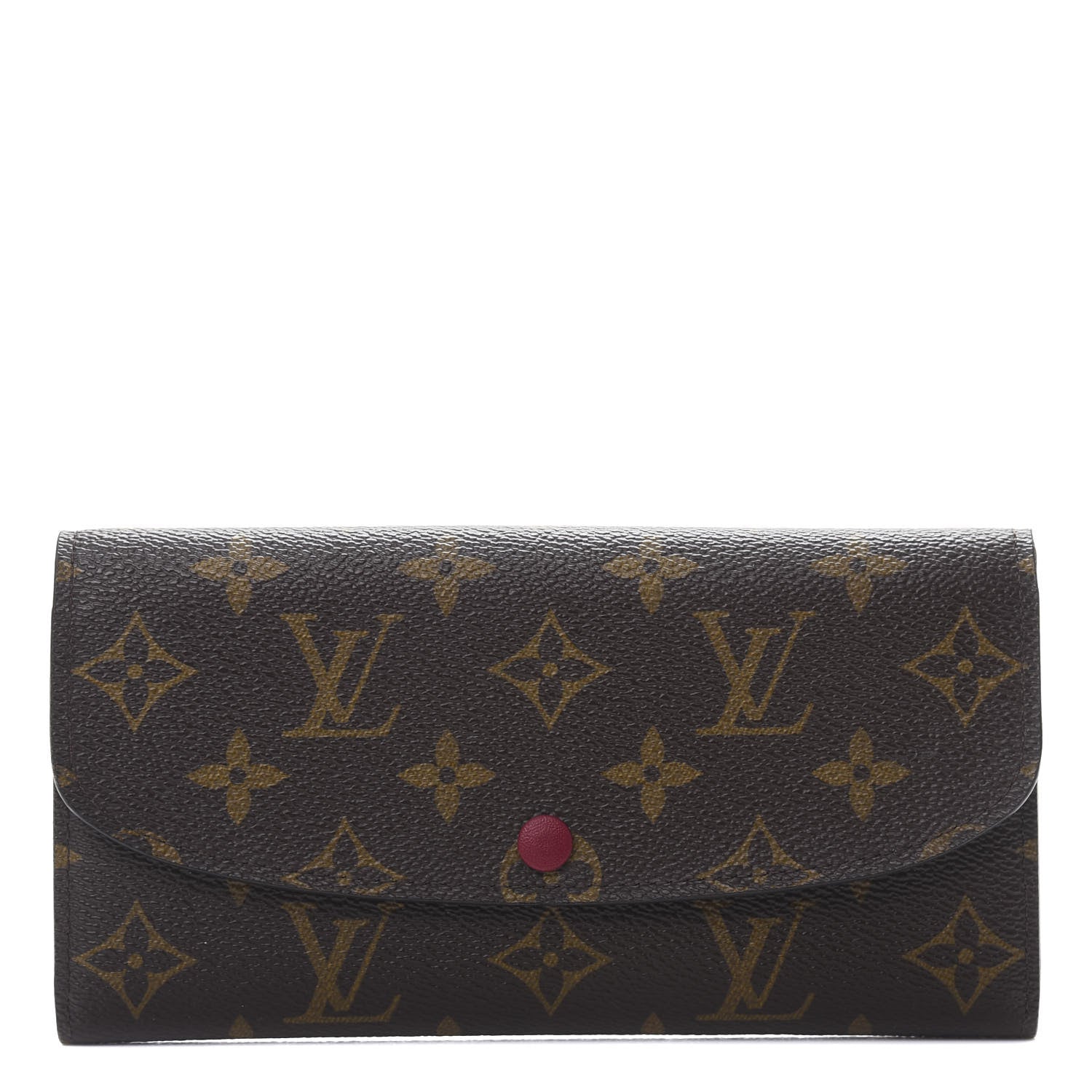 Louis Vuitton Monogram Emilie Wallet Fuchsia 1 of 8