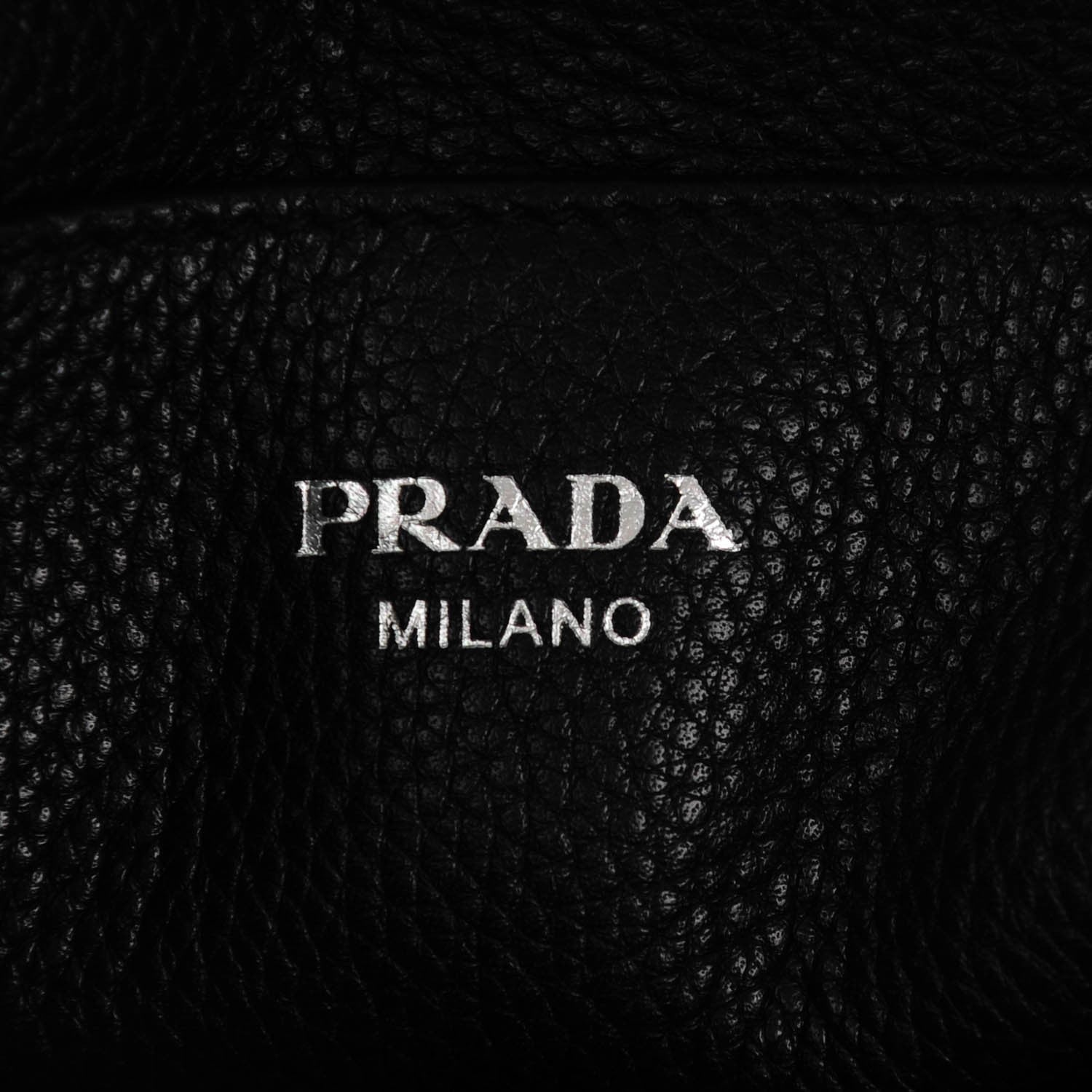 Prada Vitello Daino Hobo Bag Nero Black 6 of 9