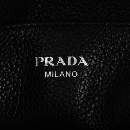 Prada Vitello Daino Hobo Bag Nero Black 6 of 9