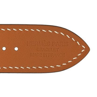 Hermes Swift 45mm Apple Watch Single Tour Band Etoupe 3 of 5