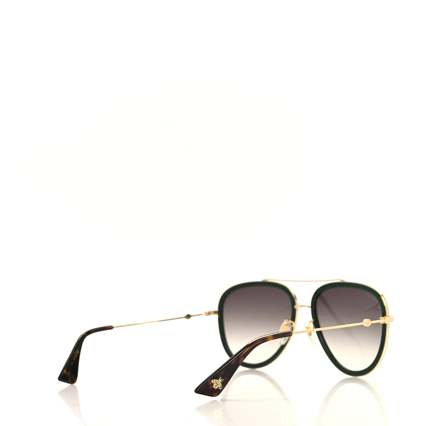 Web Aviator Sunglasses GG0062S Green Red