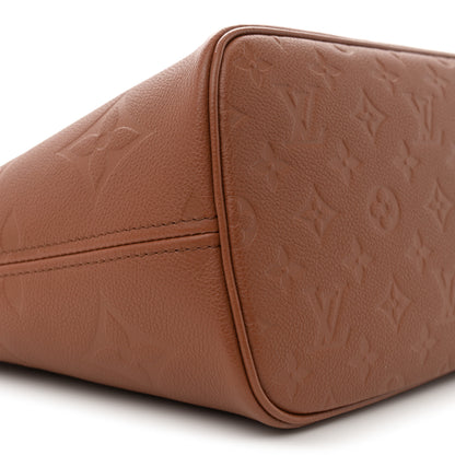 Louis Vuitton Empreinte Monogram Giant Neverfull MM Cognac 8 of 11