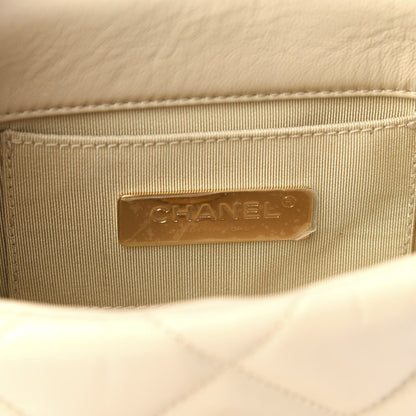 Chanel Lambskin Quilted 19 Waist Bag Light Beige 7 of 9