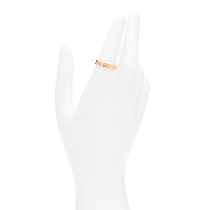 Cartier 18K Pink Gold 3.5mm LOVE Wedding Band Ring 52 6 2 of 5