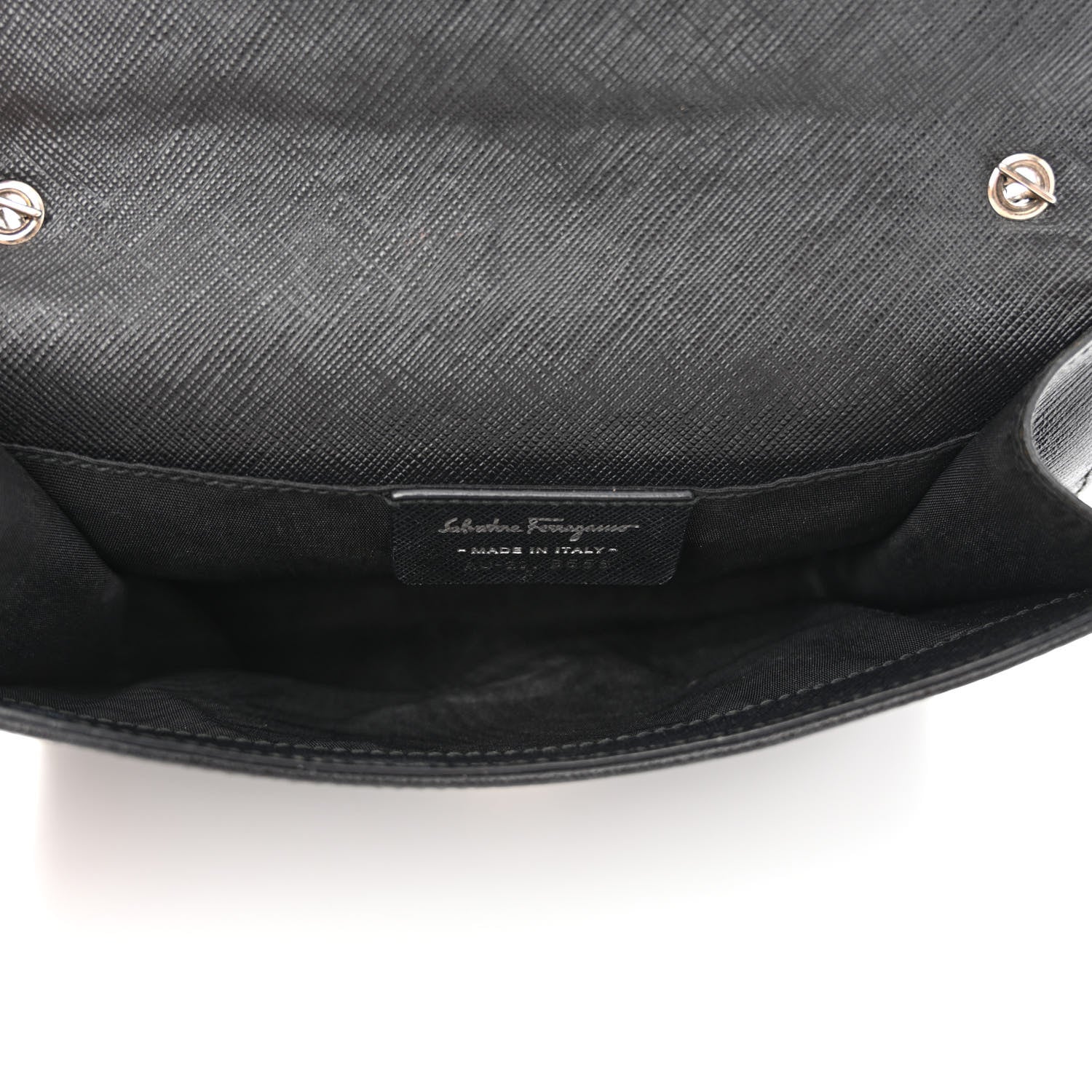 Salvatore Ferragamo Calfskin Vara Bow Mini Bag Black 5 of 14