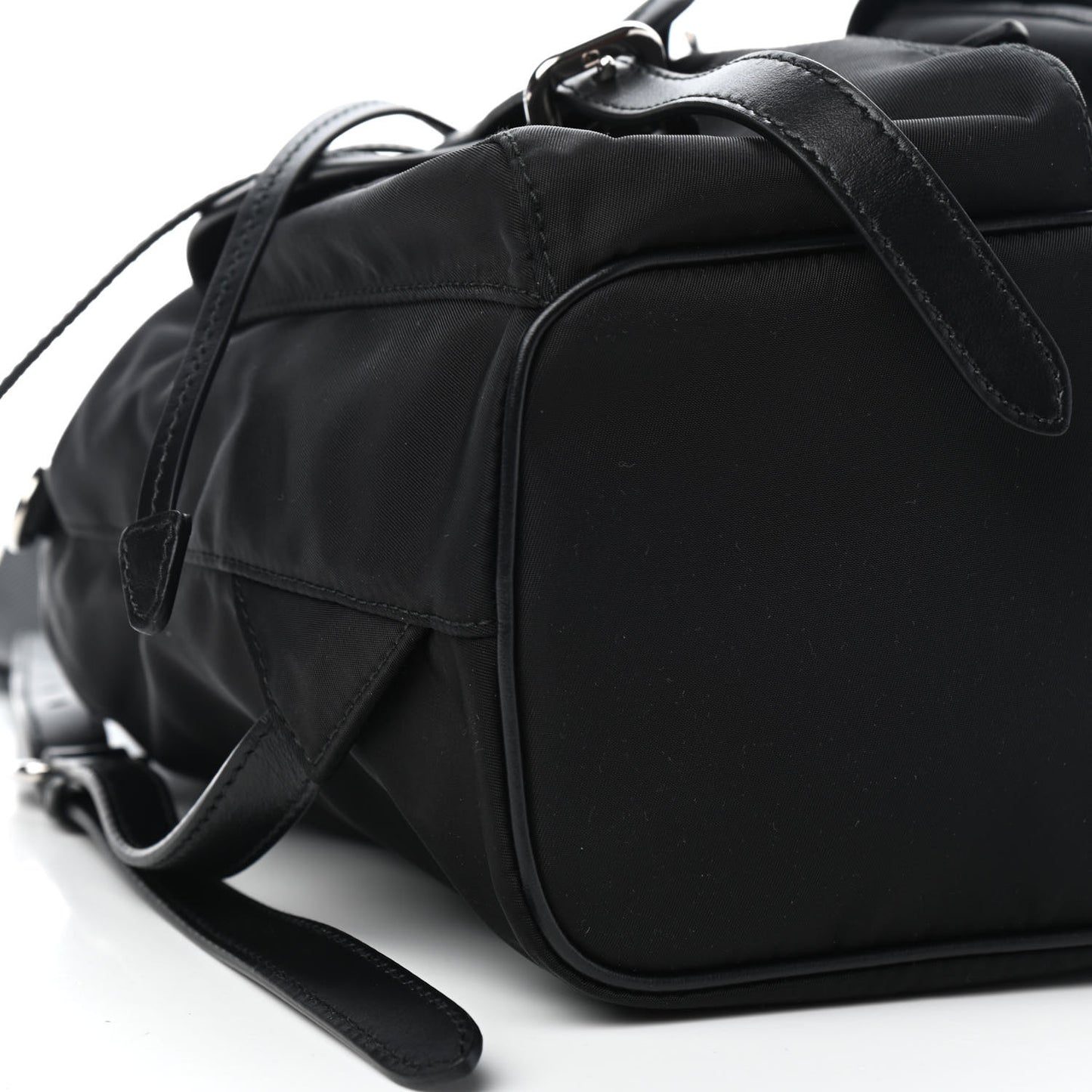 Tessuto Nylon Vitello Backpack Black