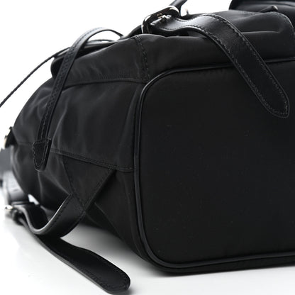 Prada Tessuto Nylon Vitello Backpack Black 9 of 9