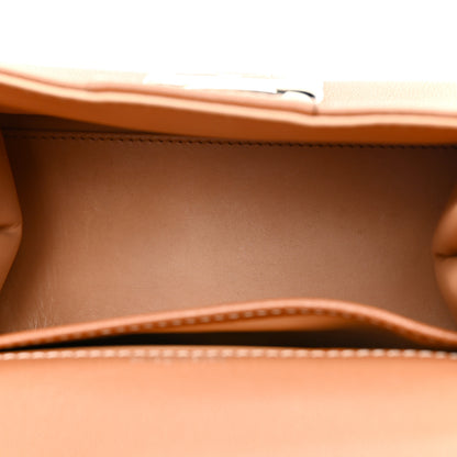 Delvaux Grained Rodeo Calfskin Surpique Mini Brillant Satchel Vegetal Ivory 6 of 11