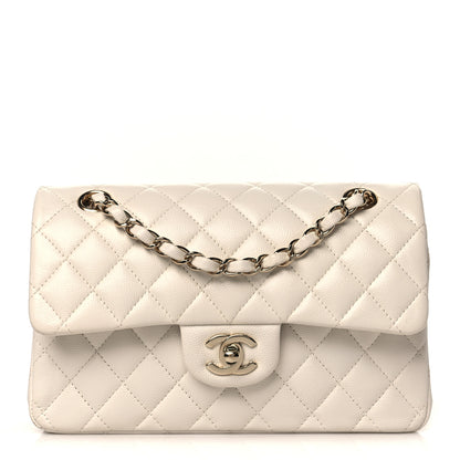 Chanel Caviar Quilted Small Double Flap White 1 of 9