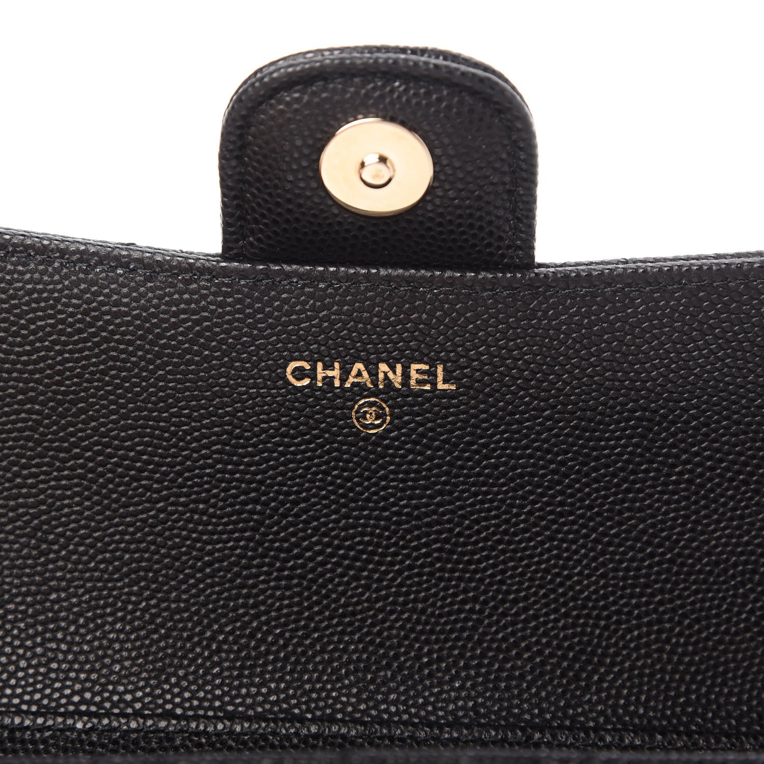 Chanel Caviar Quilted Glasses Case With Chain Black 8 of 12