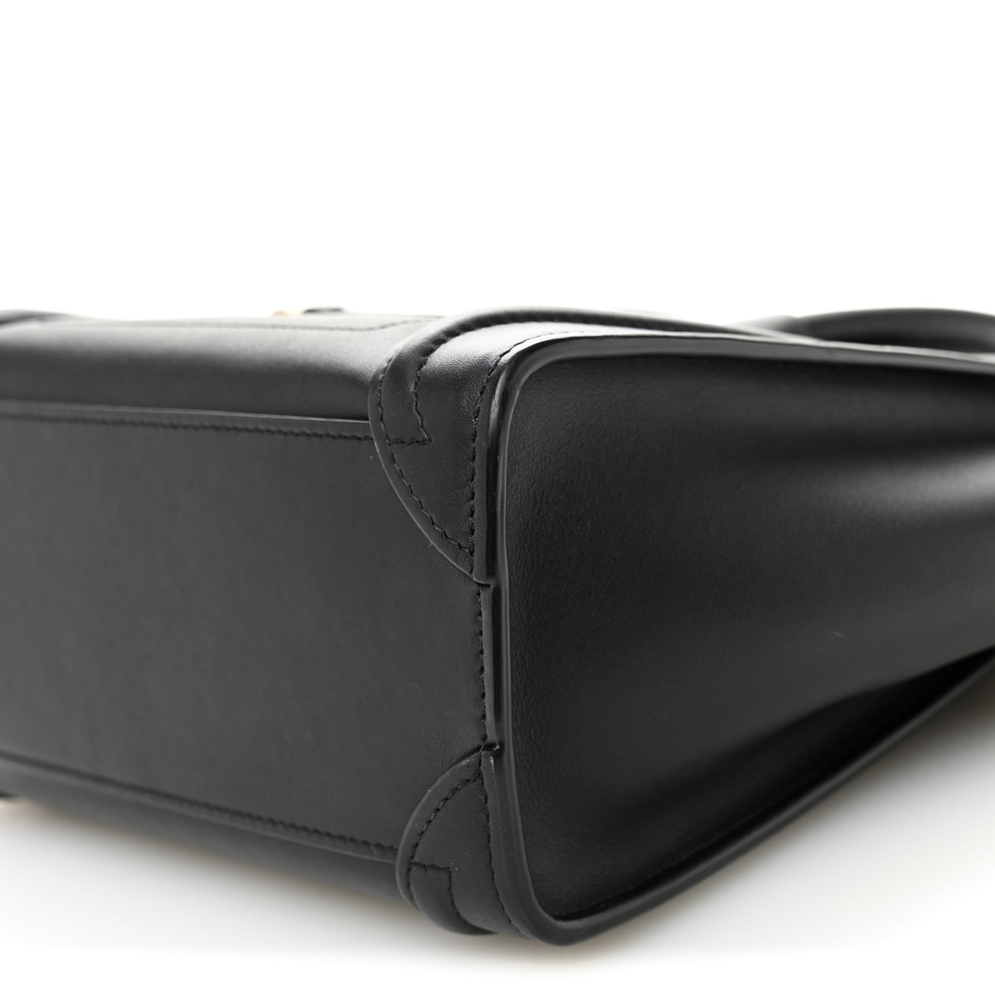 Smooth Calfskin Nano Luggage Black
