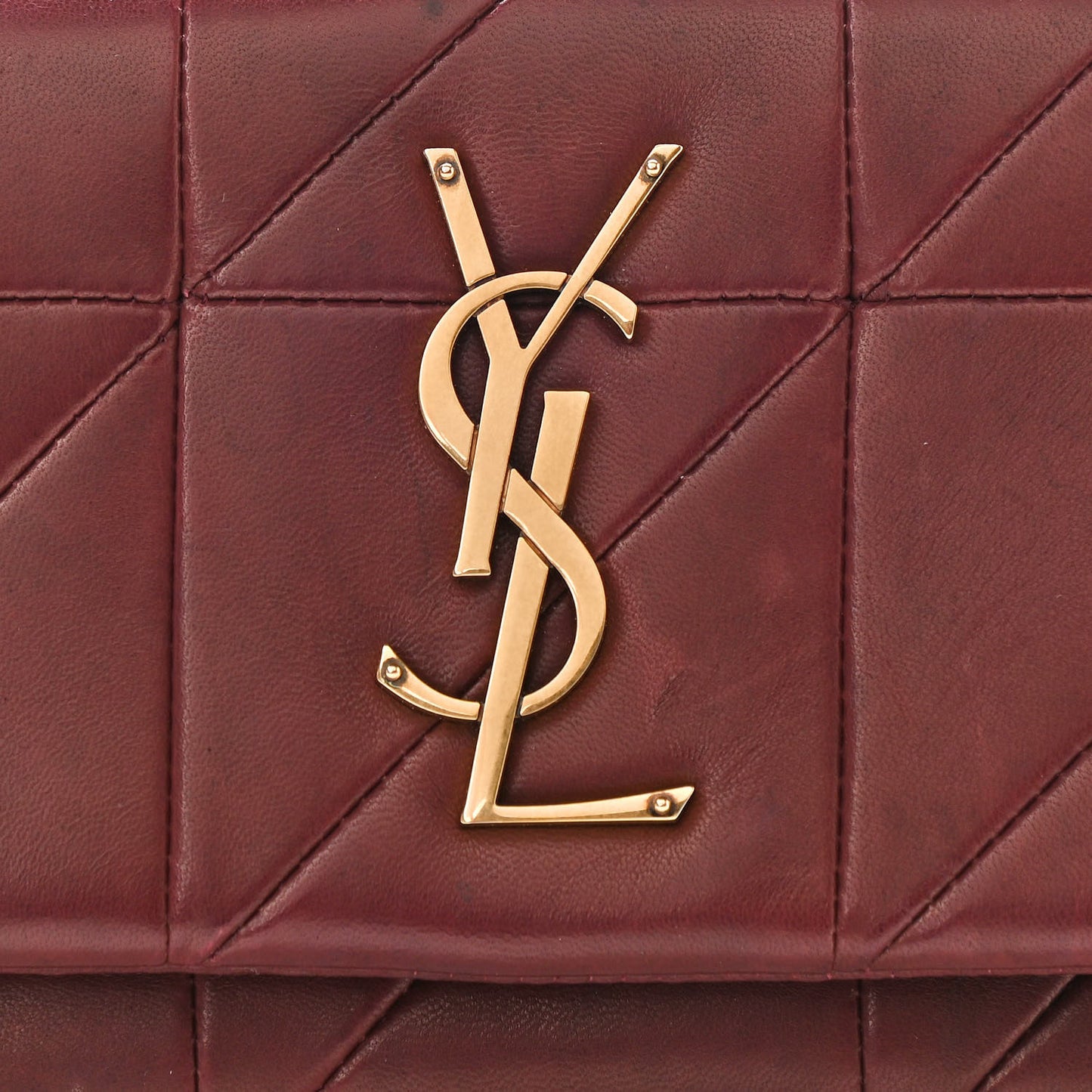 Lambskin Monogram Jamie Belt Bag Red