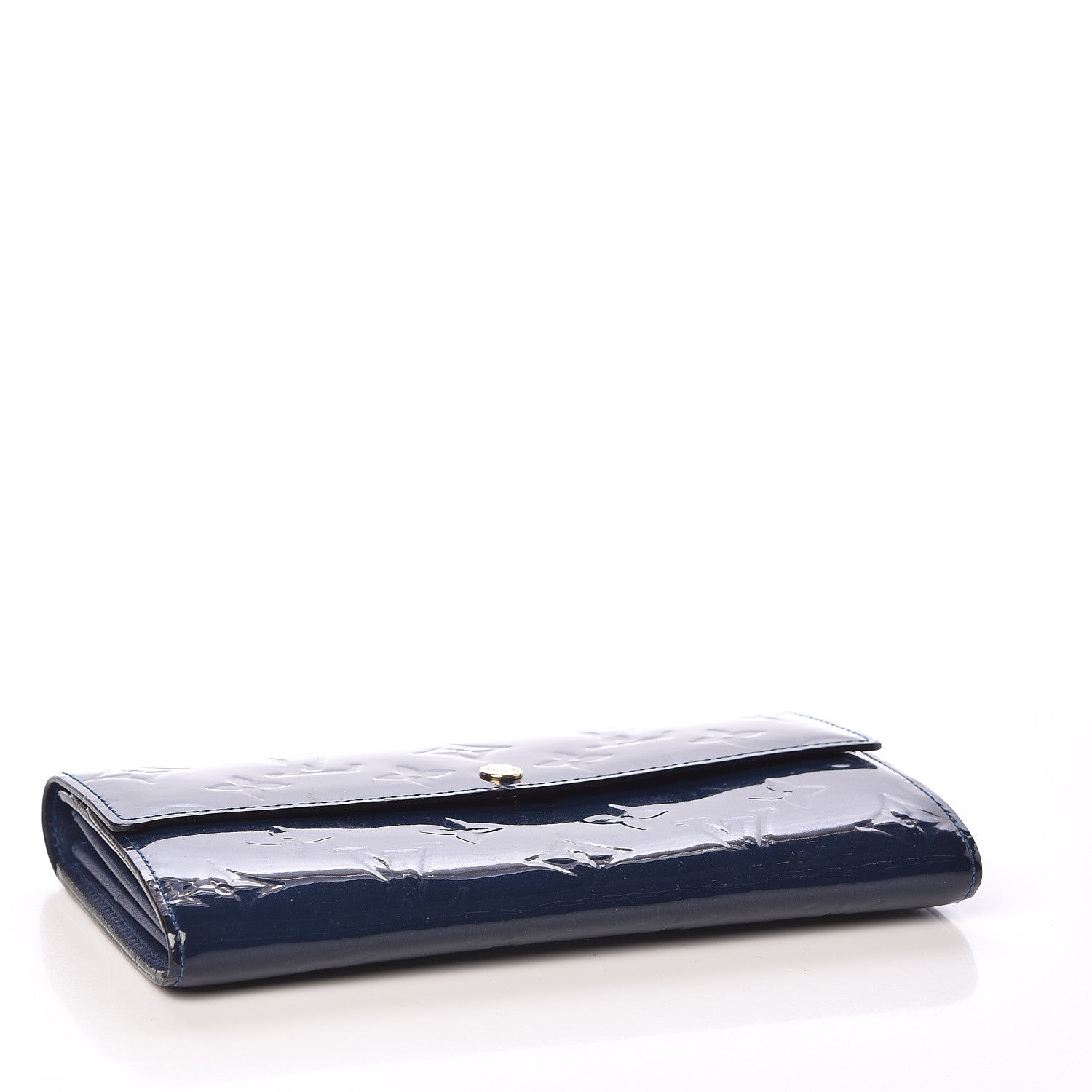 Louis Vuitton Vernis Sarah Wallet Grand Blue 4 of 11