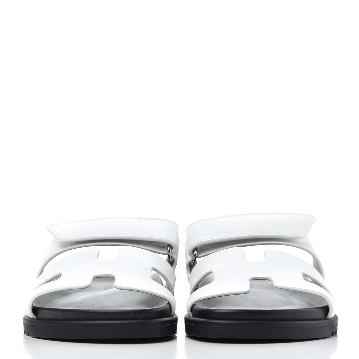 Calfskin Womens Chypre Sandals 36.5 White