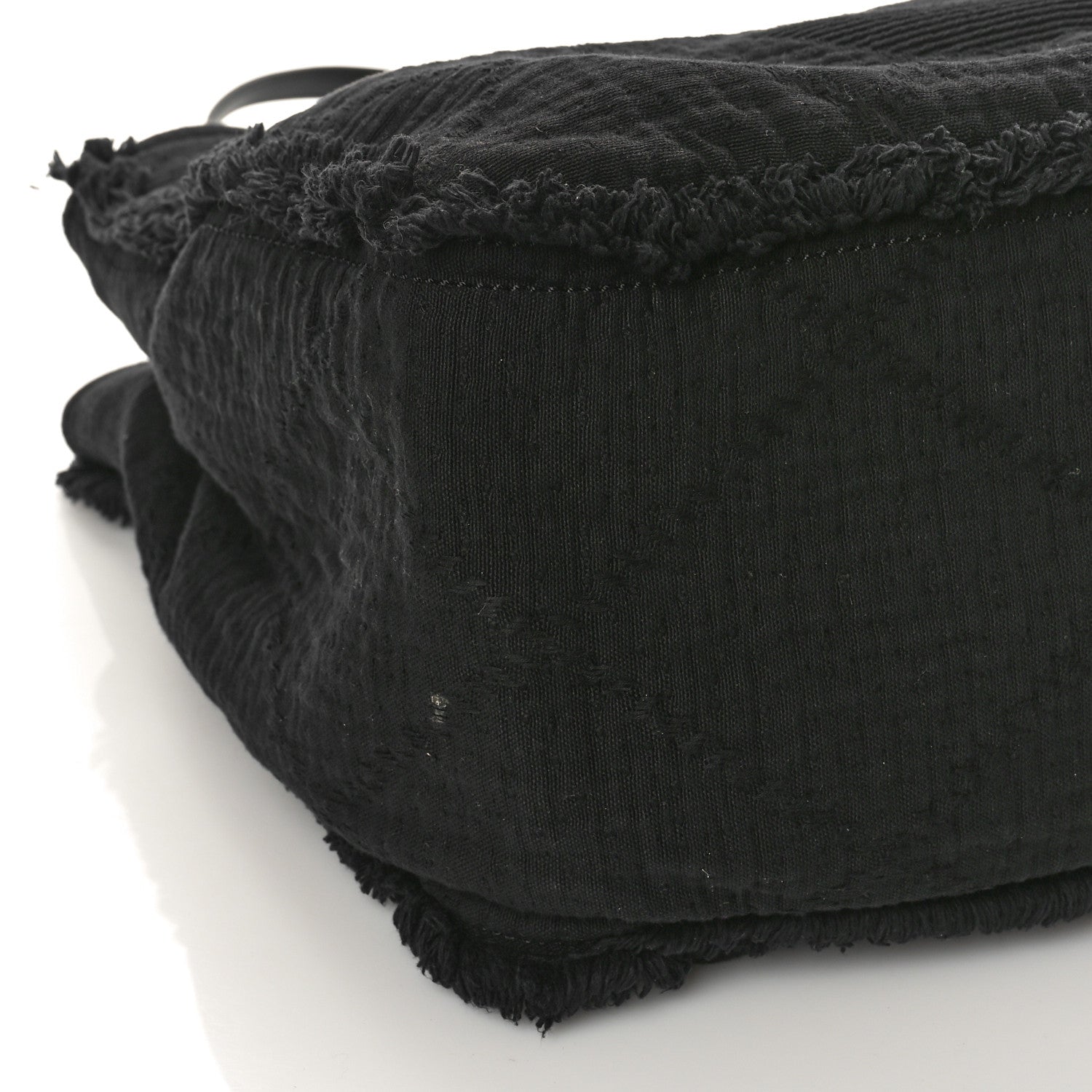Chanel Canvas Extra Large Double Face Shopping Tote Black 8 of 9