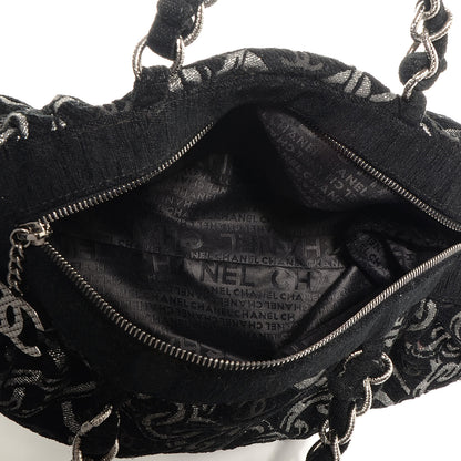 Chanel Metallic CC Chain Link Bag Black 5 of 7