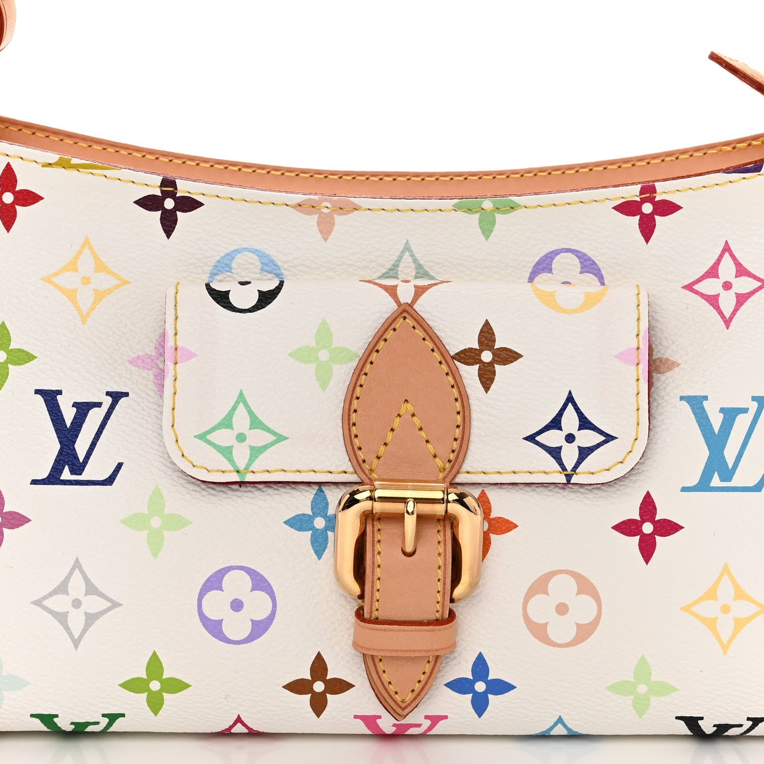 Louis Vuitton Monogram Multicolor Eliza White 7 of 10