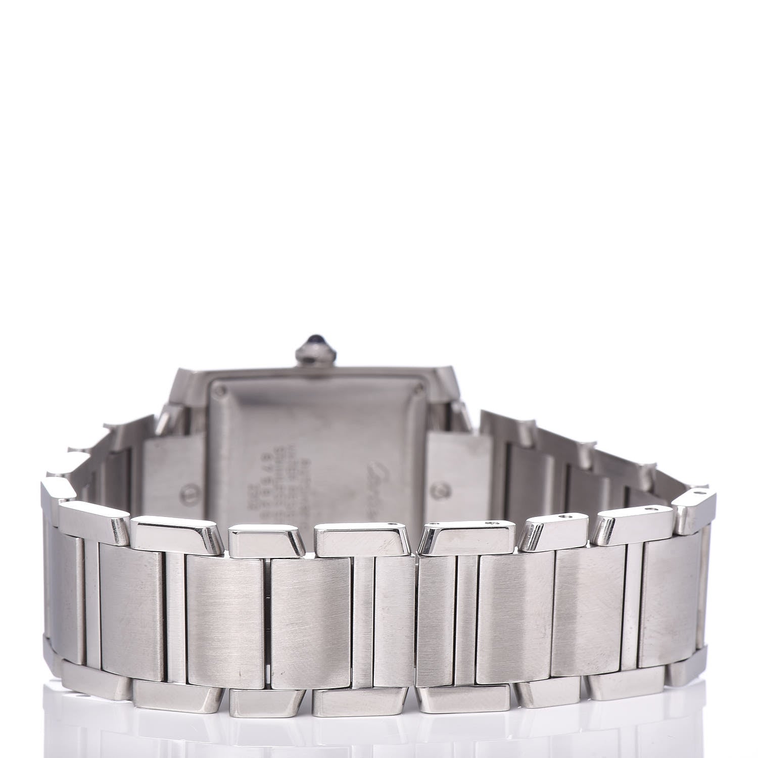 Cartier Stainless Steel 28mm Tank Francaise Automatic Watch 4 of 6