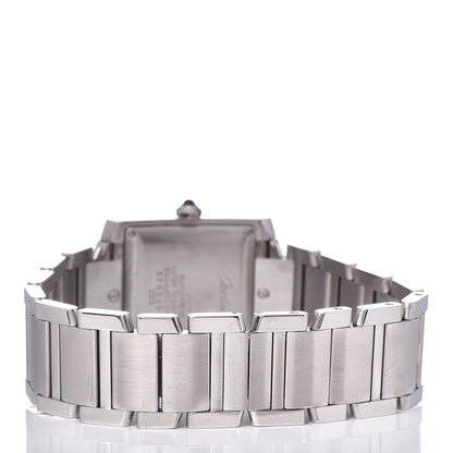 Cartier Stainless Steel 28mm Tank Francaise Automatic Watch 4 of 6