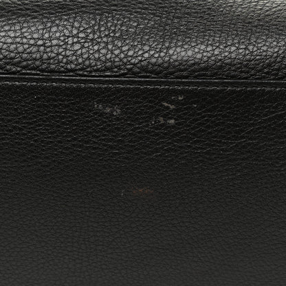 Givenchy Pebbled Calfskin Small Pandora Pure Flap Bag Dark Brown 25 of 30