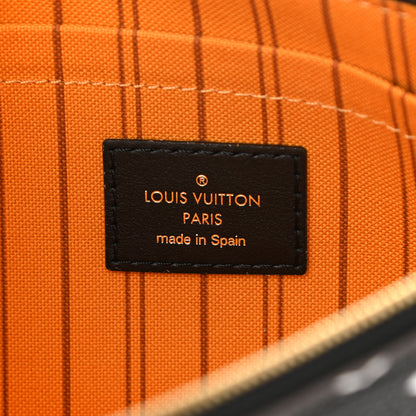 Louis Vuitton Monogram Giant Jungle Neverfull MM GM Pochette Black 6 of 7